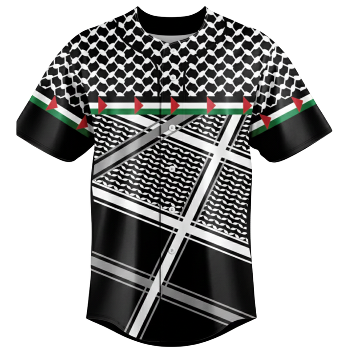 Palestine "Keffiyeh" V2 Baseball Jersey