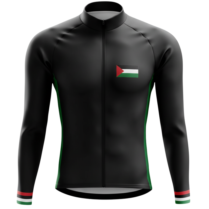 Palestine "Basel" V2 Long Sleeve Cycling Jersey