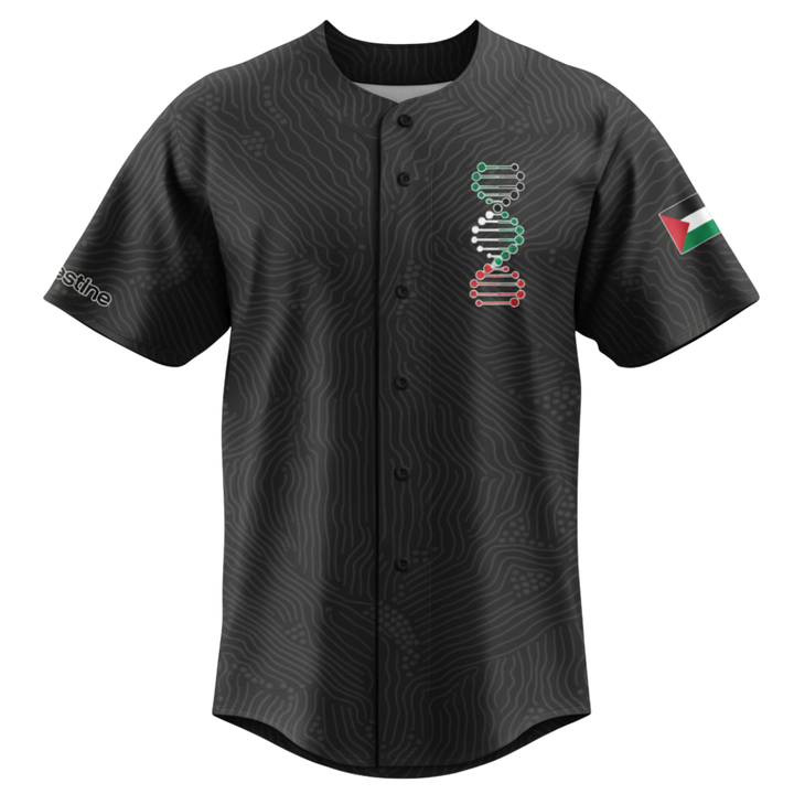 Palestine "DNA" V3  Baseball Jersey