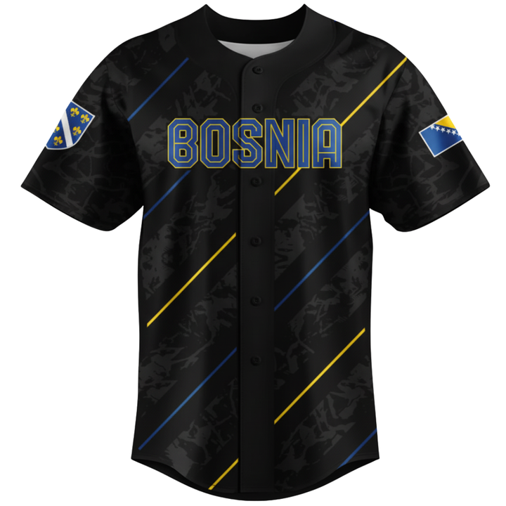 Bosnia V3 Baseball Jersey