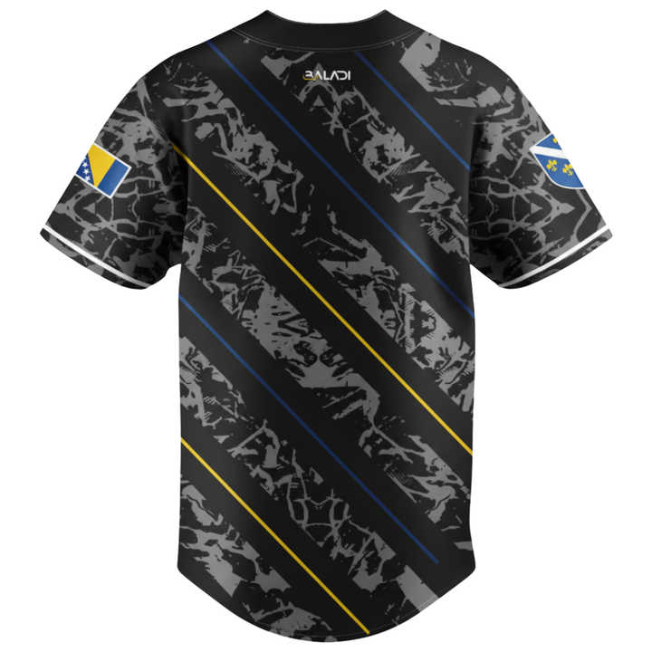 Bosnia V3 Baseball Jersey
