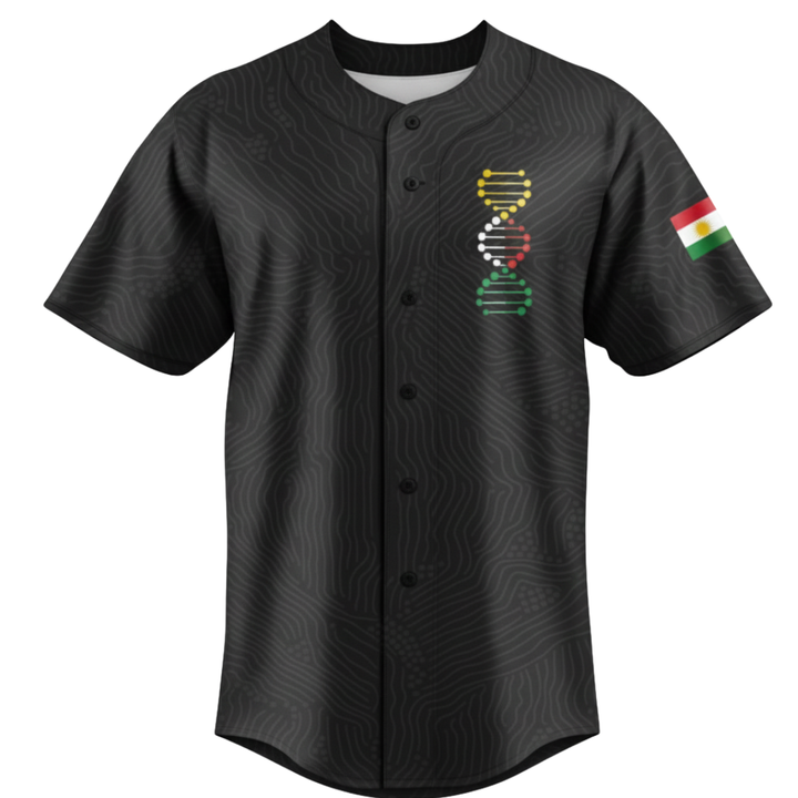 Kurdistan "DNA" V1 Baseball Jersey
