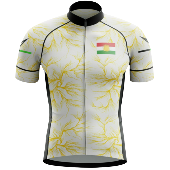 Kurdistan "Zêrak" Short Sleeve Cycling Jersey