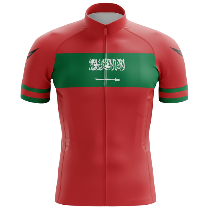 Saudi Arabia "Faisal" V3 Short Sleeve Cycling Jersey