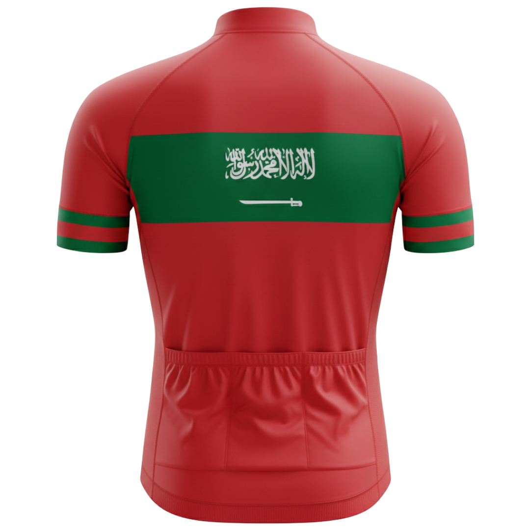 Saudi Arabia "Faisal" V3 Short Sleeve Cycling Jersey