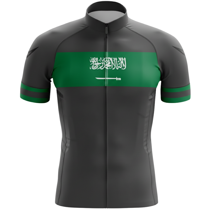 Saudi Arabia "Faisal" V4 Short Sleeve Cycling Jersey