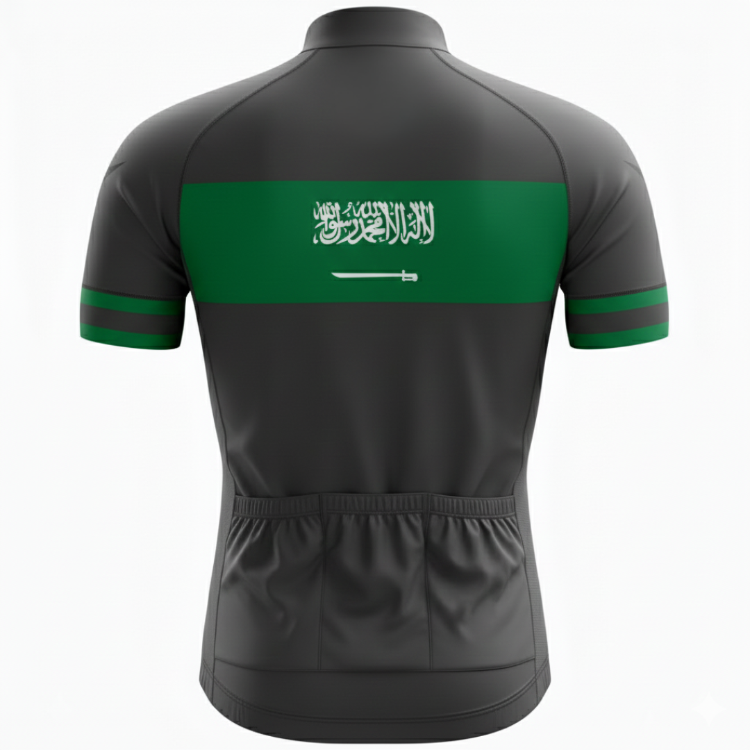 Saudi Arabia "Faisal" V4 Short Sleeve Cycling Jersey