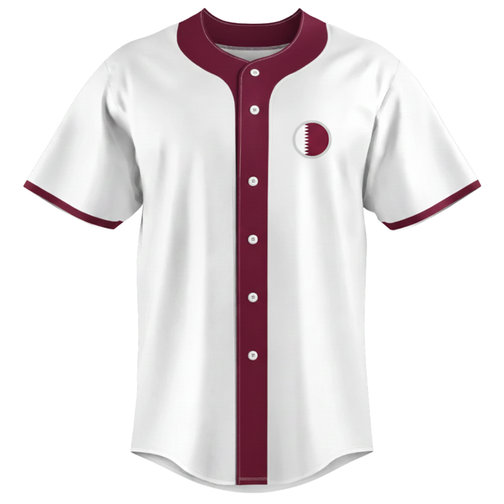 Qatar "Adel" V3 baseball Jersey
