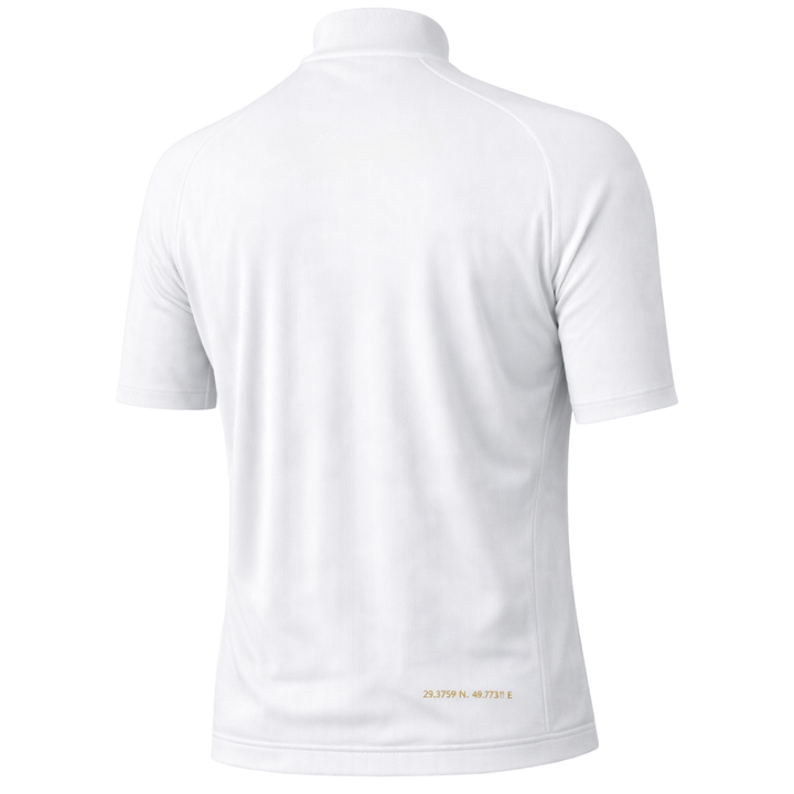 Kuwait "Aero" Short Sleeve Cycling Jersey — White Edition
