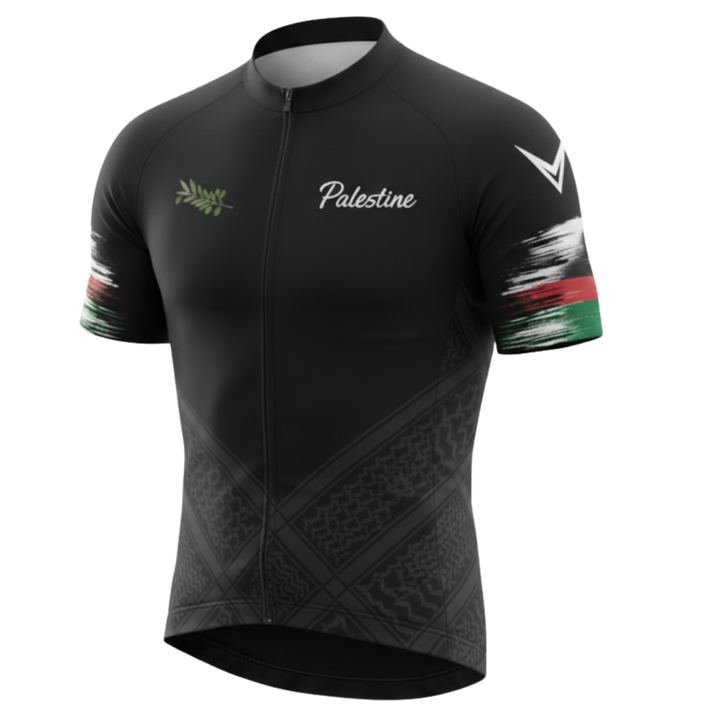 Palestine "Nightfall" Short Sleeve Cycling Jersey