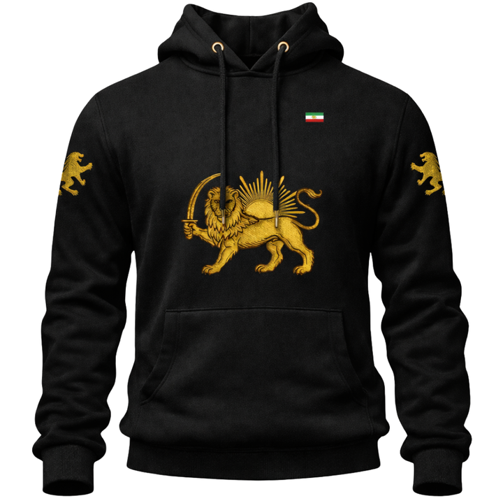 Persian "Arian" Black Hoodie