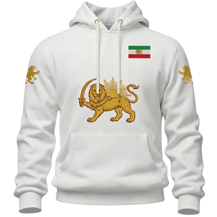 Persian "Arian" White Hoodie