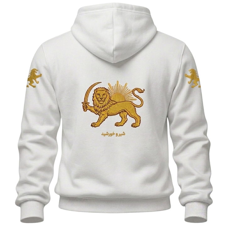 Persian "Arian" White Hoodie