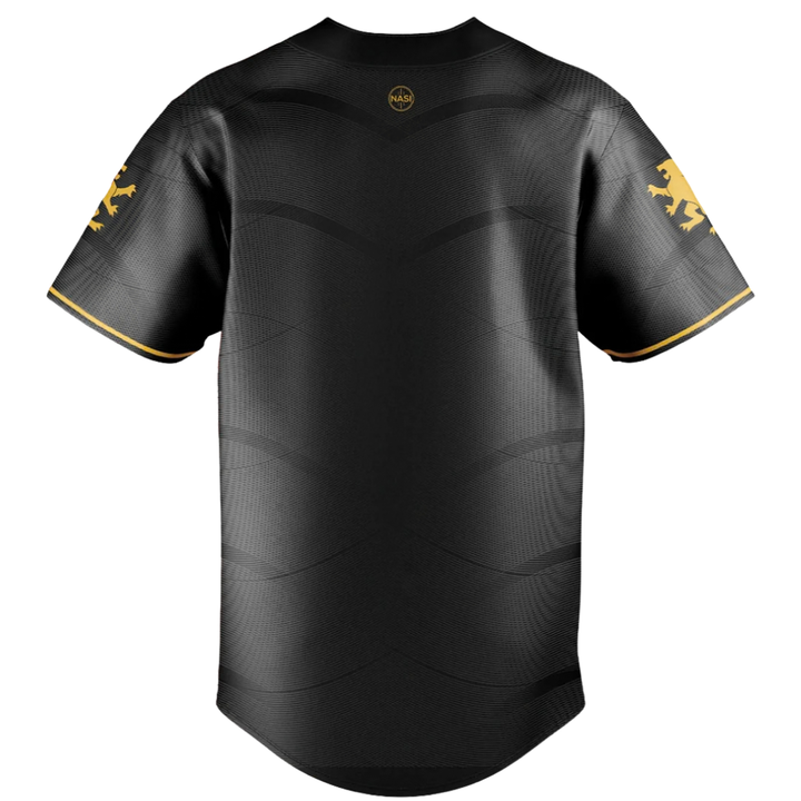 Persian "Pars" Black Baseball Jersey