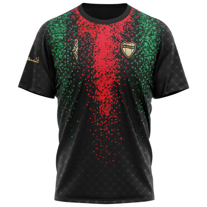 Palestine "Pixel" Soccer Jersey