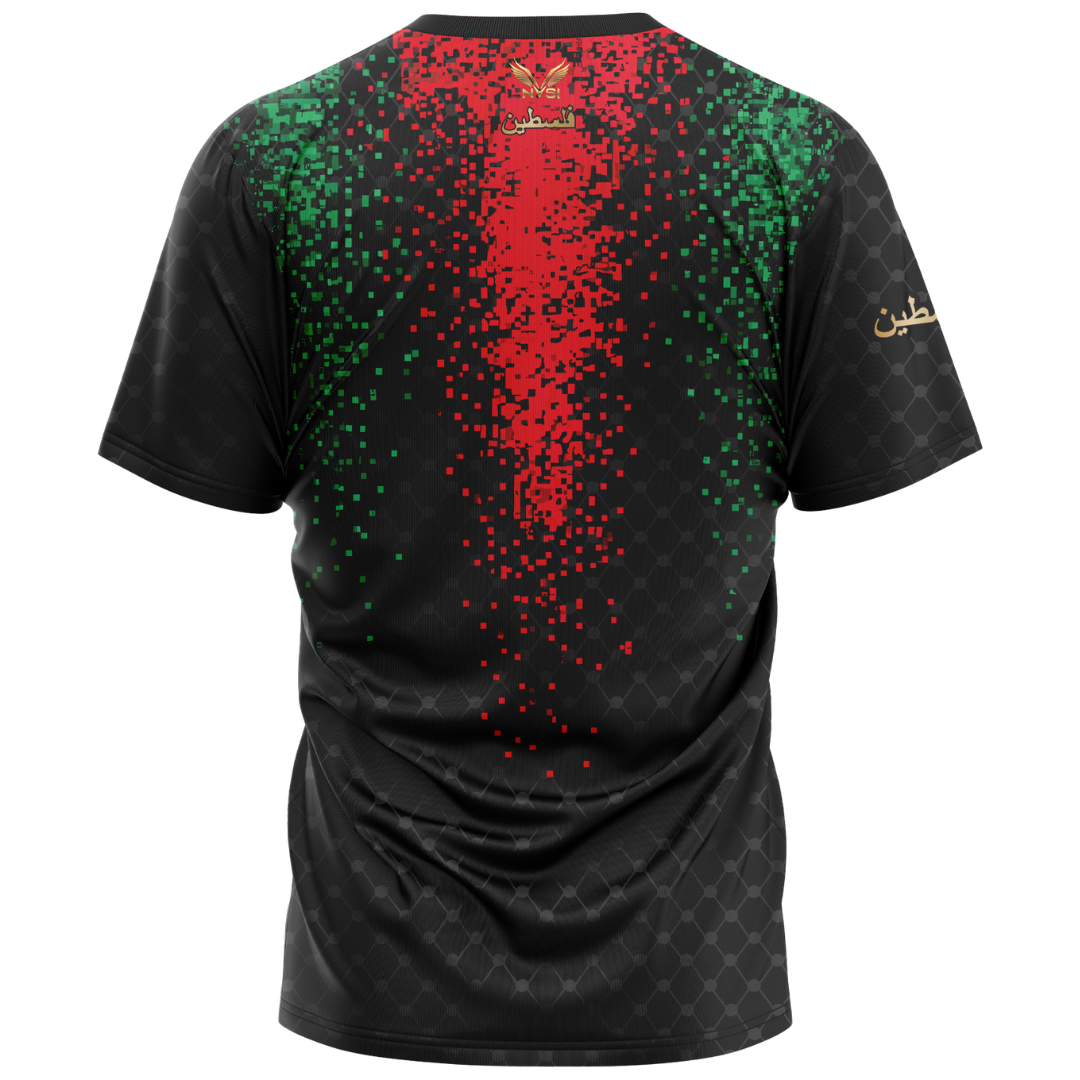 Palestine "Pixel" Soccer Jersey