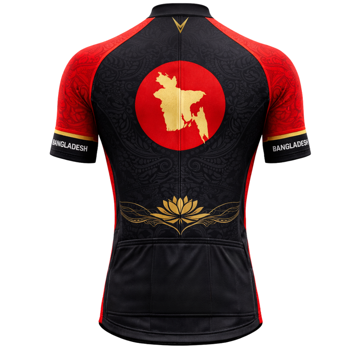 Bangladesh "Midnight" Short Sleeve Cycling Jersey