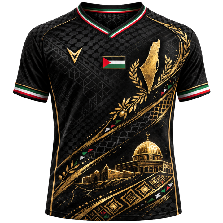 Palestine "Quds" Soccer Jersey