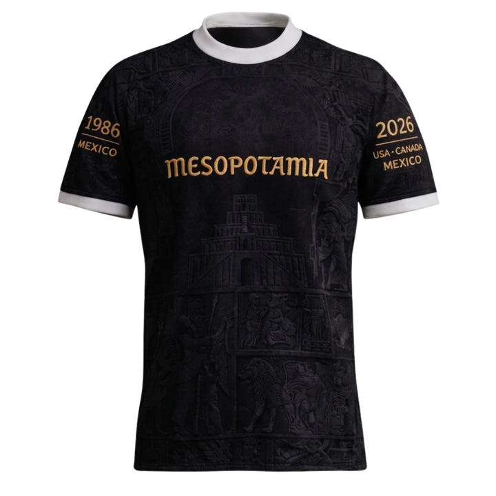 IRAQ “NOIR” SOCCER JERSEY — WORLD CUP EDITION