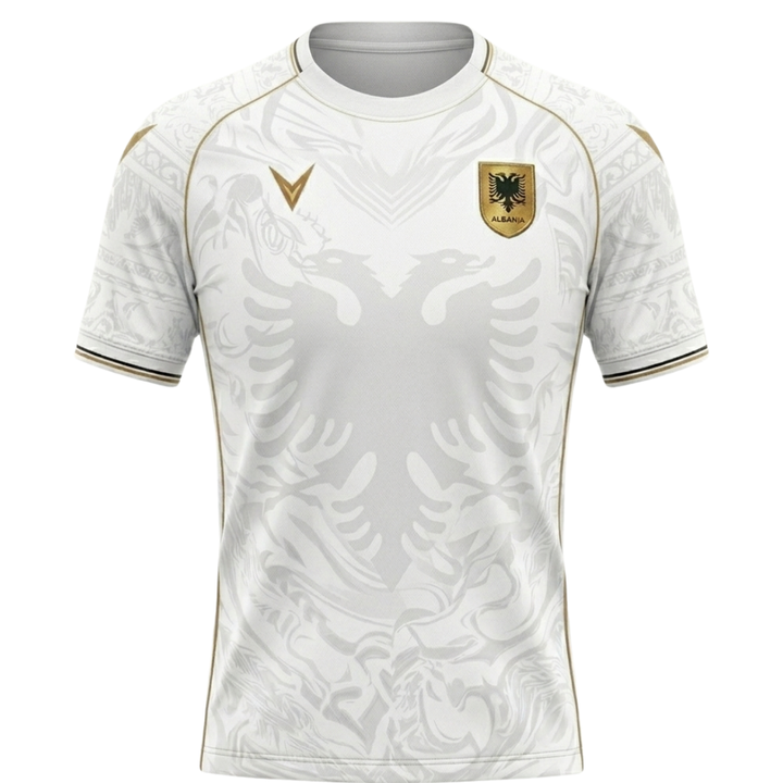 Albania "Ivory" Soccer Jersey