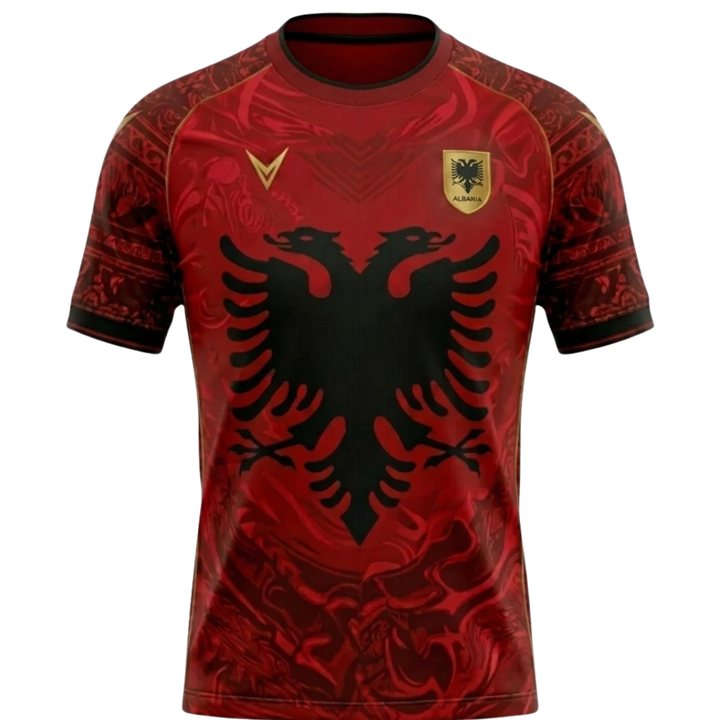 Albania "Crimson" Soccer Jersey