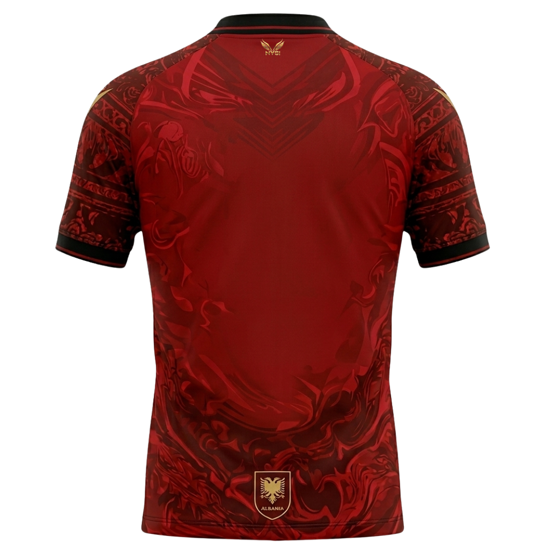 Albania "Crimson" Soccer Jersey
