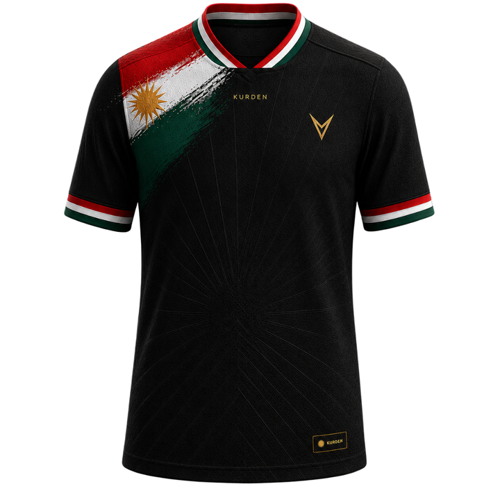 Kurdistan "Obsidian" Soccer Jersey