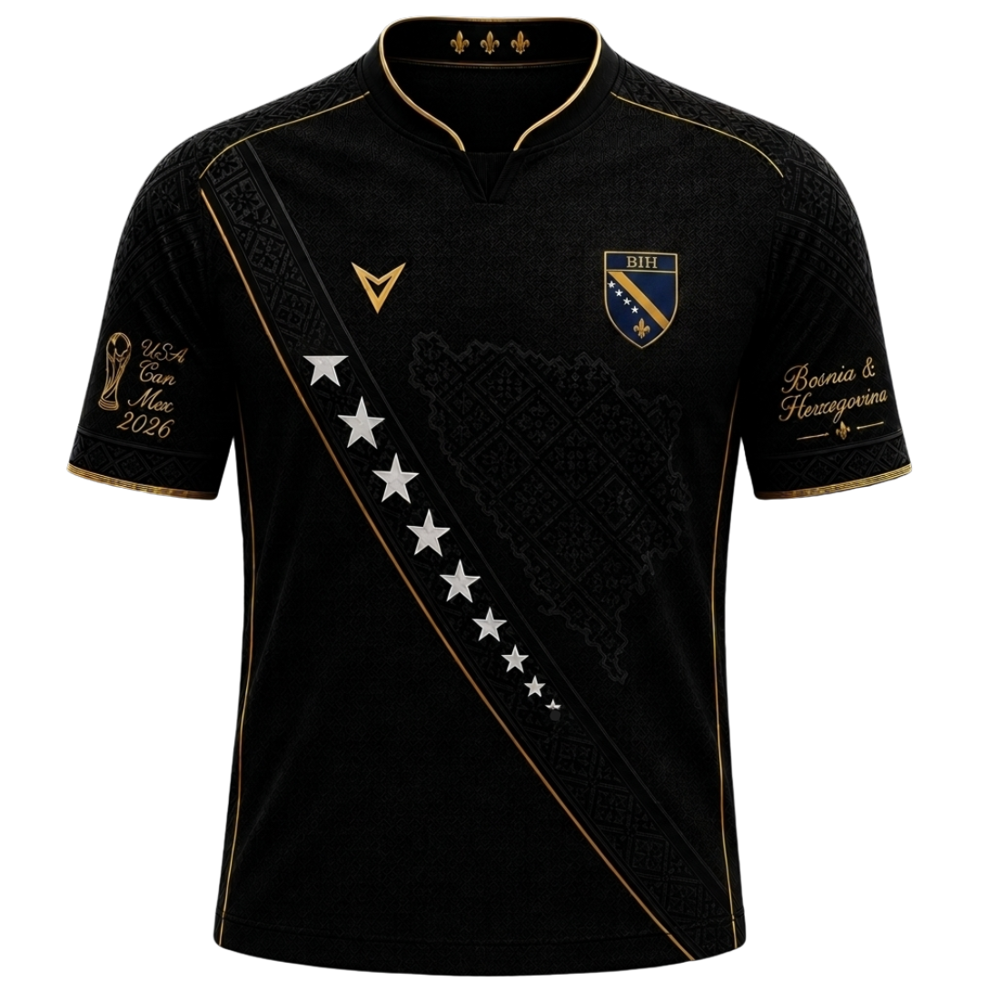 Bosnia "Astra" Soccer Jersey — World Cup Edition