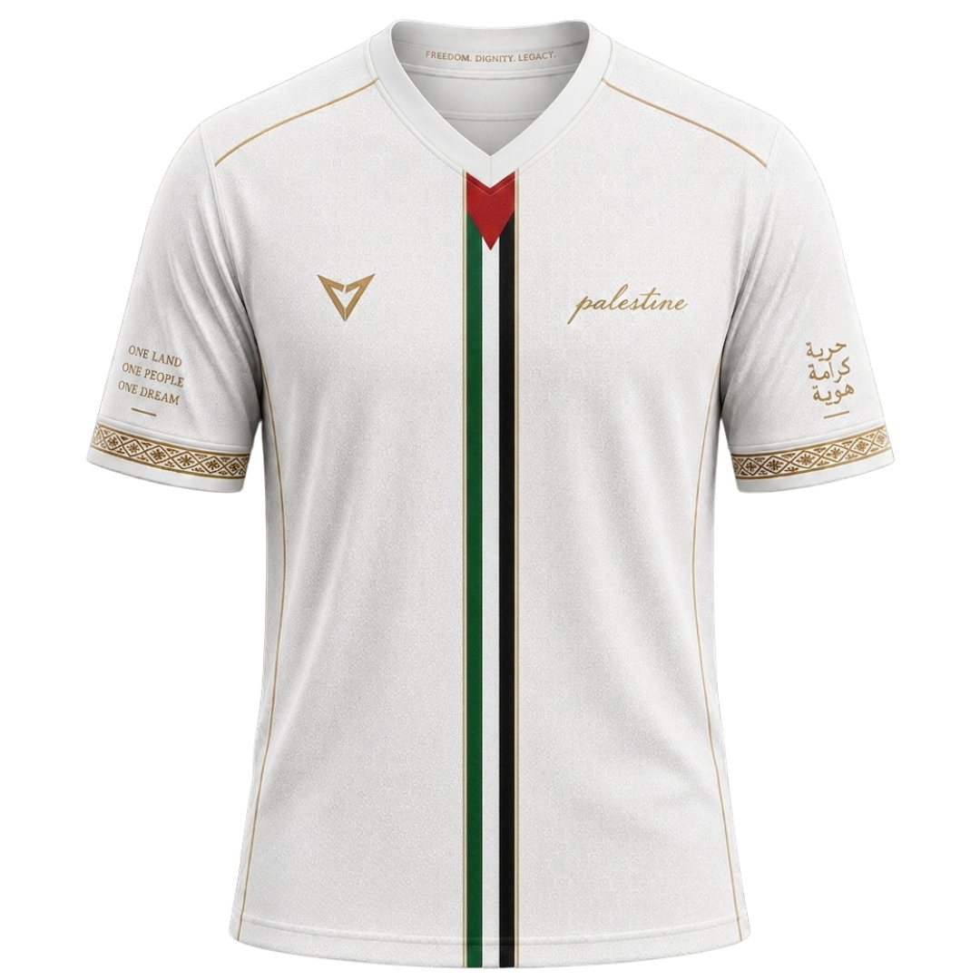 Palestine "Turath" Soccer Jersey