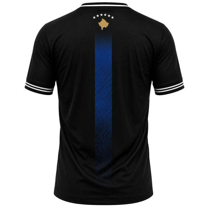 Kosova "Sharr" Black Soccer Jersey