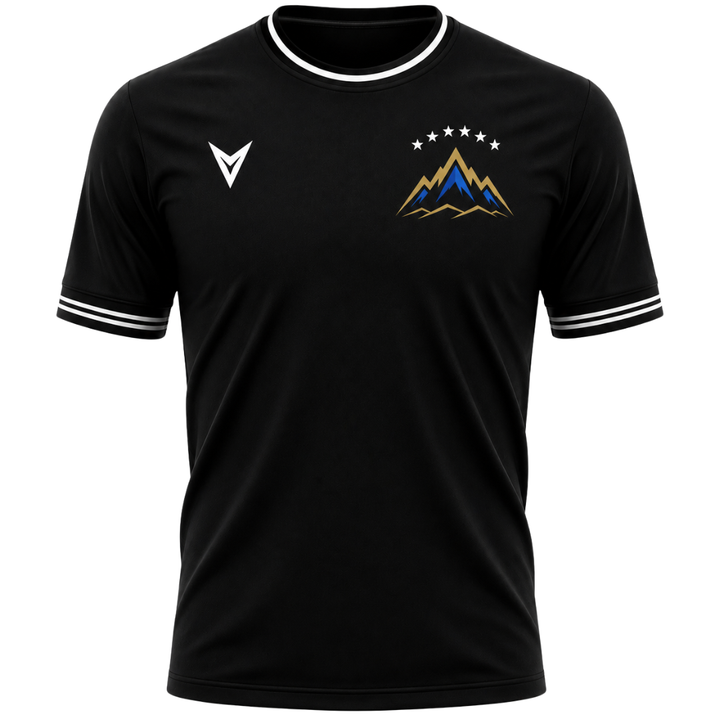 Kosova "Sharr" Black Soccer Jersey