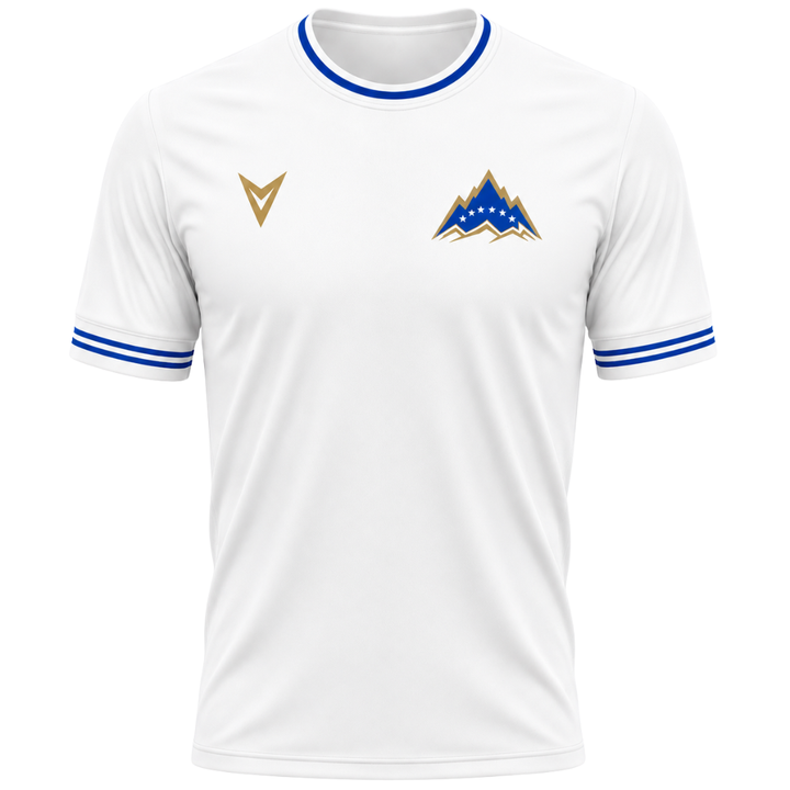 Kosova "Sharr" White Soccer Jersey