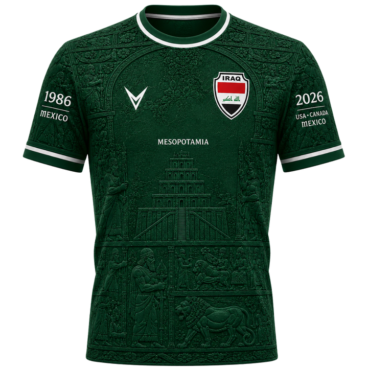 Iraq "Legacy" Soccer Jersey — World Cup Edition