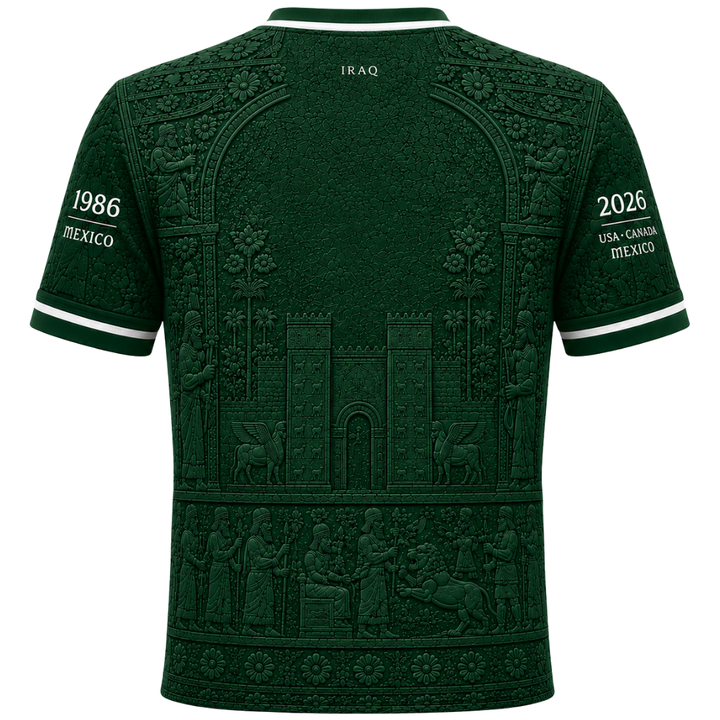 Iraq "Legacy" Soccer Jersey — World Cup Edition