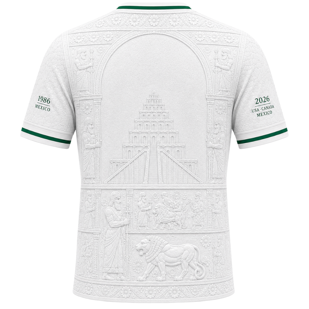 Iraq "Sumer" Soccer Jersey — World Cup Edition