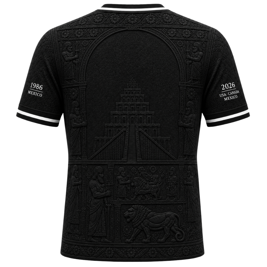 Iraq "Dynasty" Soccer Jersey — World Cup Edition