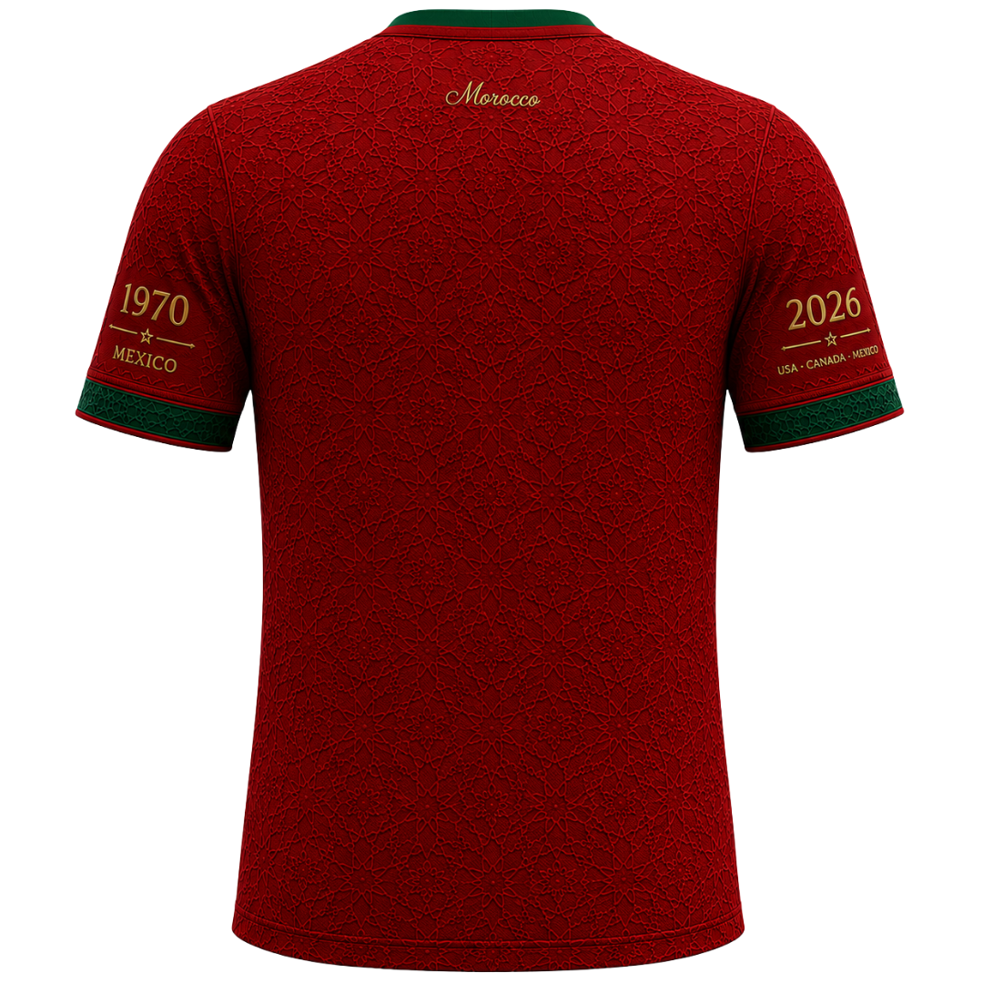 Morocco "Alhambra" Soccer Jersey — World Cup Edition