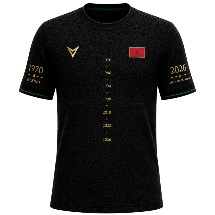 Morocco "Dynasty" Soccer Jersey — World Cup Edition