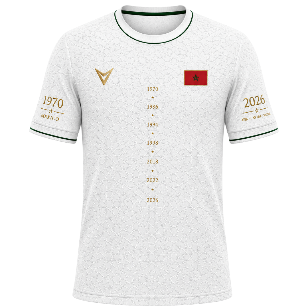 Morocco "Andalus" Soccer Jersey — World Cup Edition