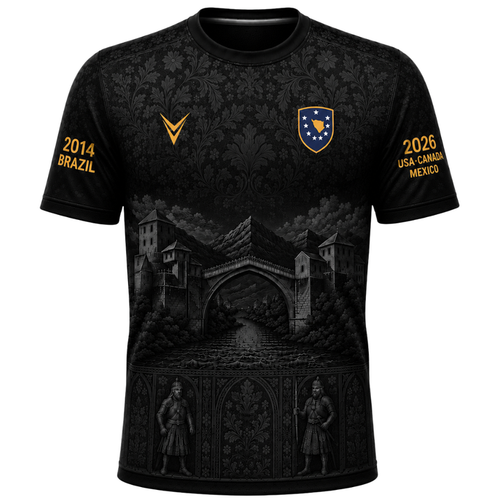 Bosnia "Stari" Soccer Jersey —  World Cup Edition