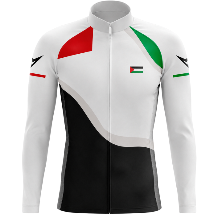 Palestine “Resolve” Long Sleeve Cycling Jersey