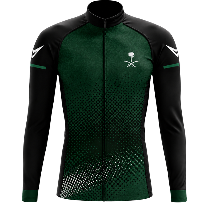 Saudi Arabia "Khayal" Long Sleeve Cycling Jersey