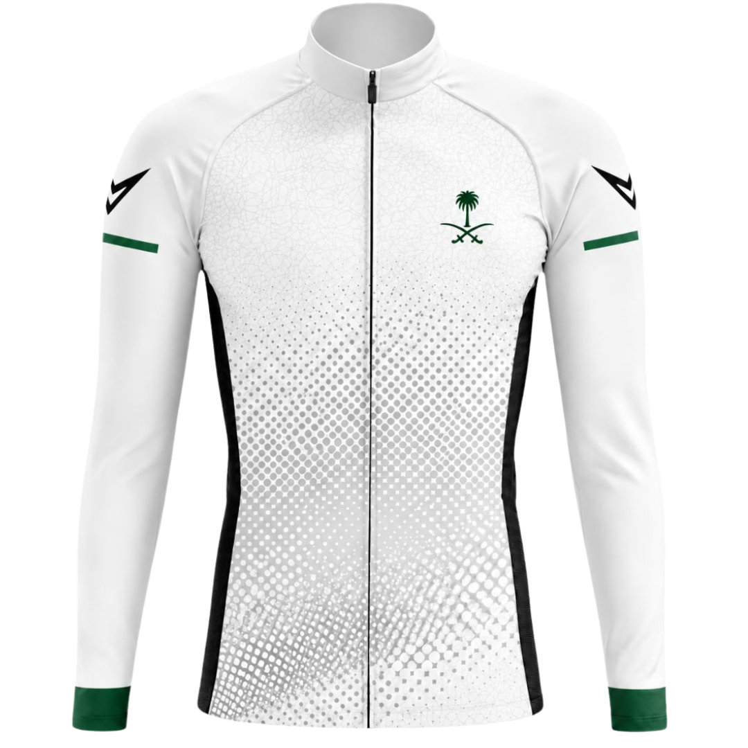 Saudi Arabia "Safa" Long Sleeve Cycling Jersey