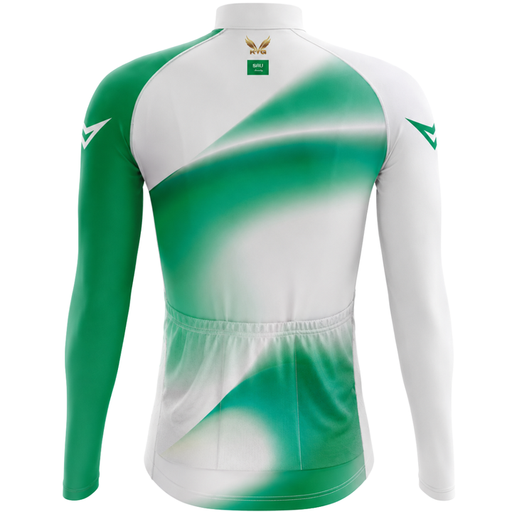 Saudi Arabia V2 “Jawad” Long Sleeve Cycling Jersey