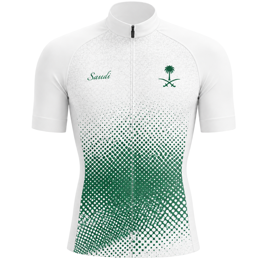 Saudi Arabia "Tempest"  Short Sleeve Cycling Jersey