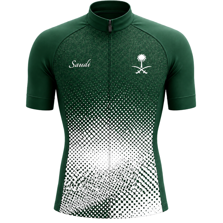 Saudi Arabia “Tempest” V2 Short Sleeve Cycling Jersey