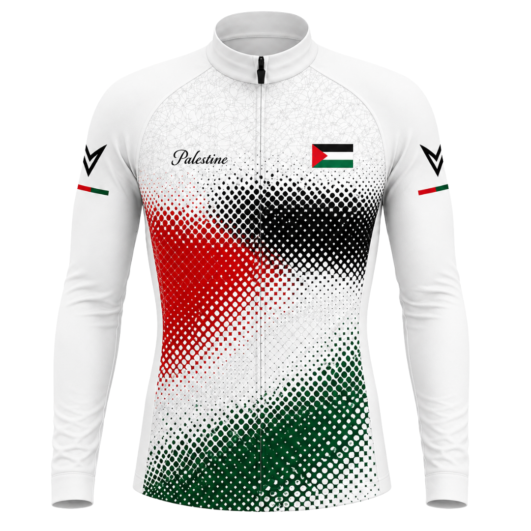 Palestine "Spirit" Long Sleeve Cycling Jersey