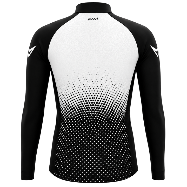 UAE "Blackline" Long Sleeve Cycling Jersey