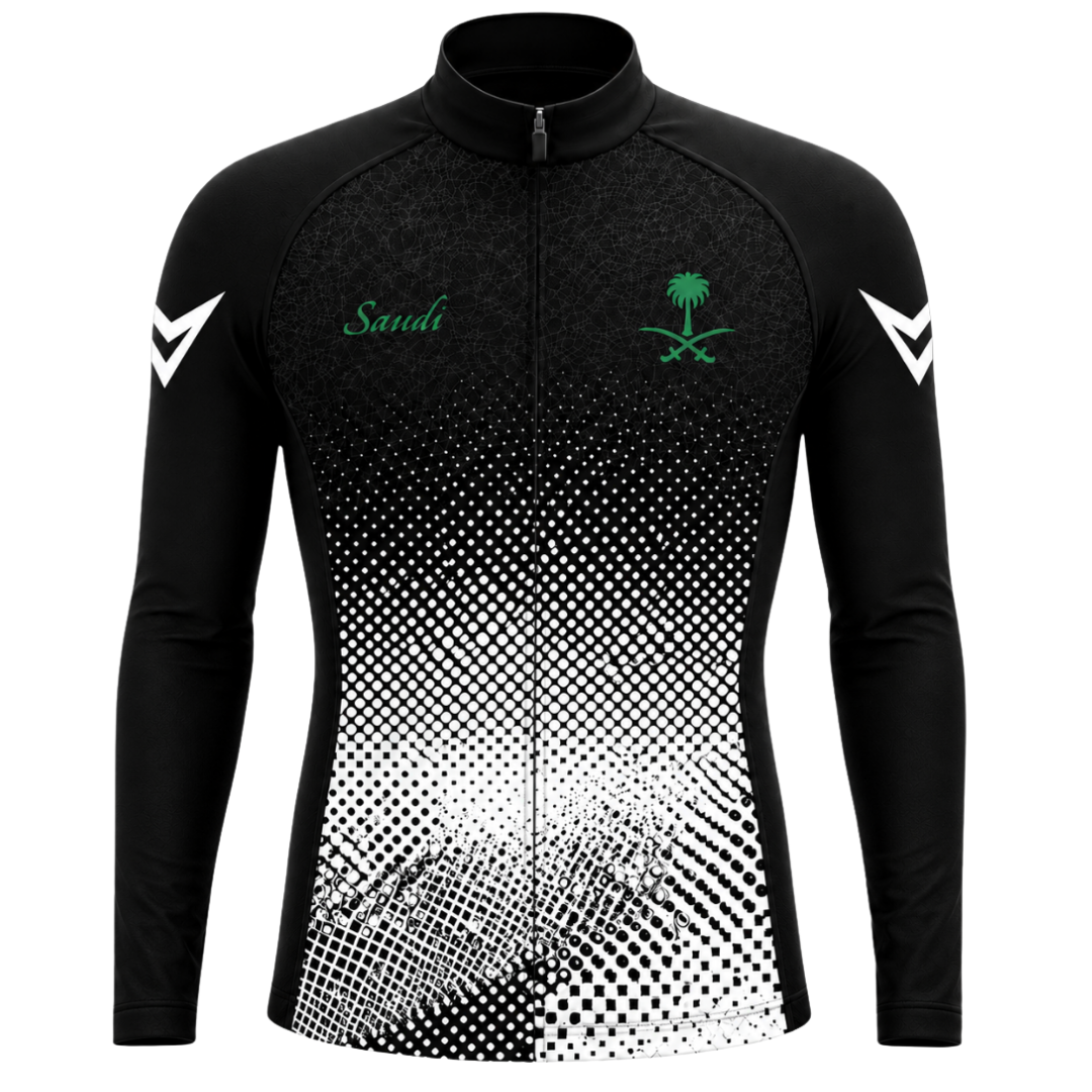 Saudi Arabia "Tempest" V3 Long Sleeve Cycling Jersey