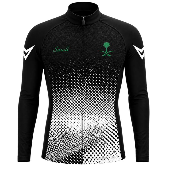 Saudi Arabia "Tempest" V3 Long Sleeve Cycling Jersey